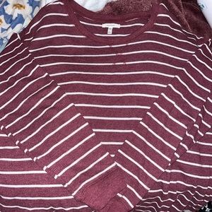 Stripped long-sleeve t-shirt
